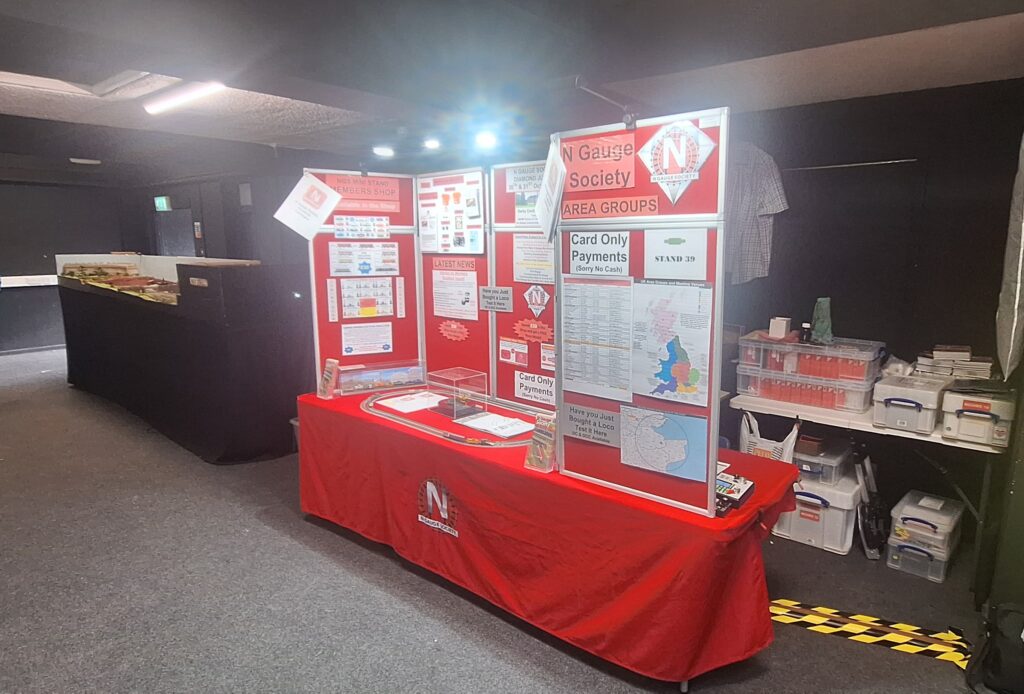 Our mini stand at a recent show in Faversham